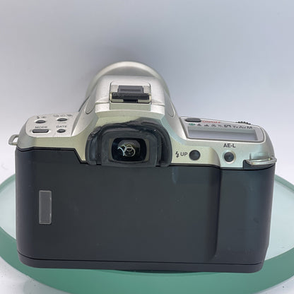*EXC* Pentax MZ-60SLR Camera+SMC Pentax-FAJ 75-300mm f/4.5-5.8 Lens# 7405