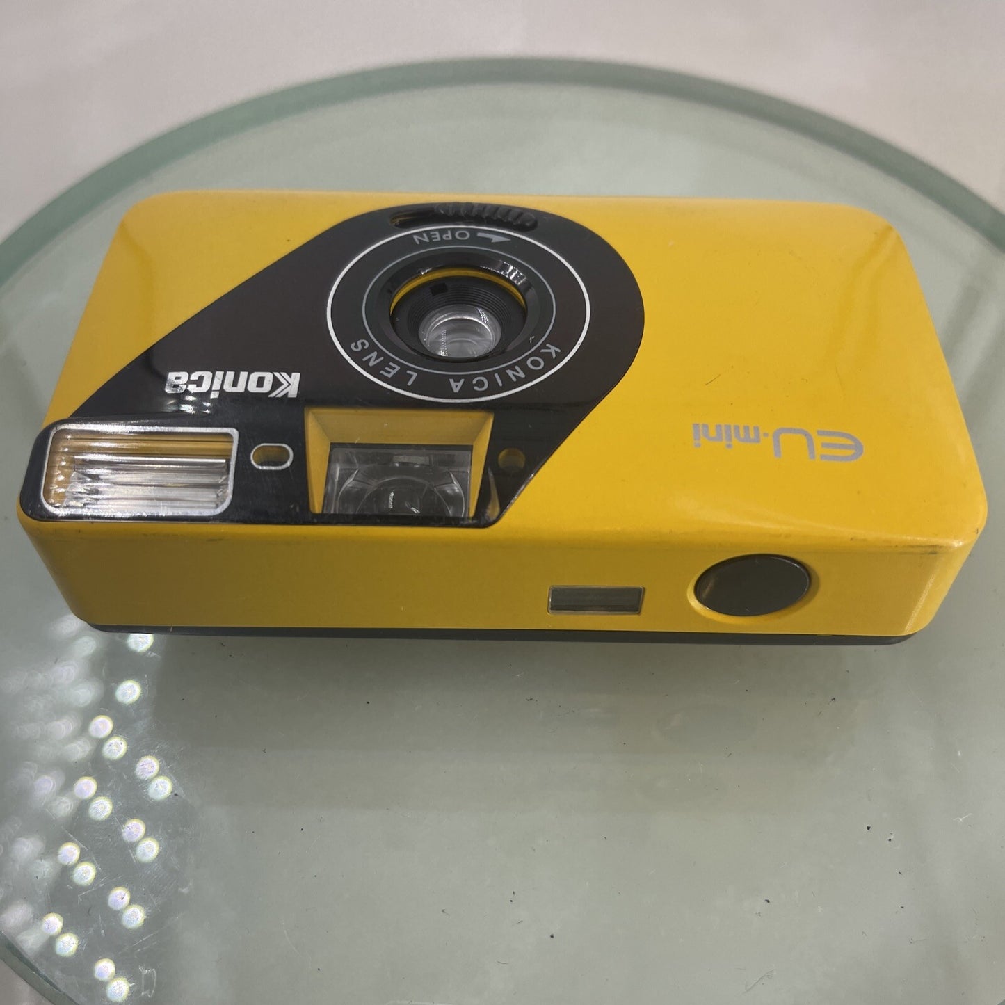 Konica EU Mini 35mm Point And Shoot compact film camera TESTED #53310