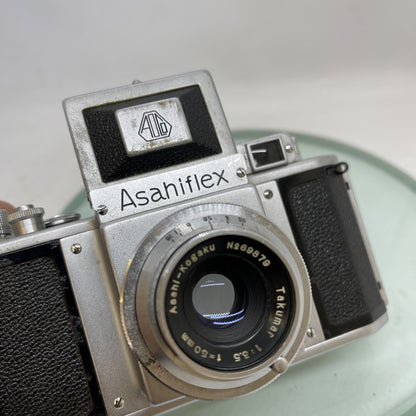ASAHIFLEX IIB 1954. 35mm SLR camera. "Tower 23" by Sears ASAHI-KOGAKU TAKUMAR 506