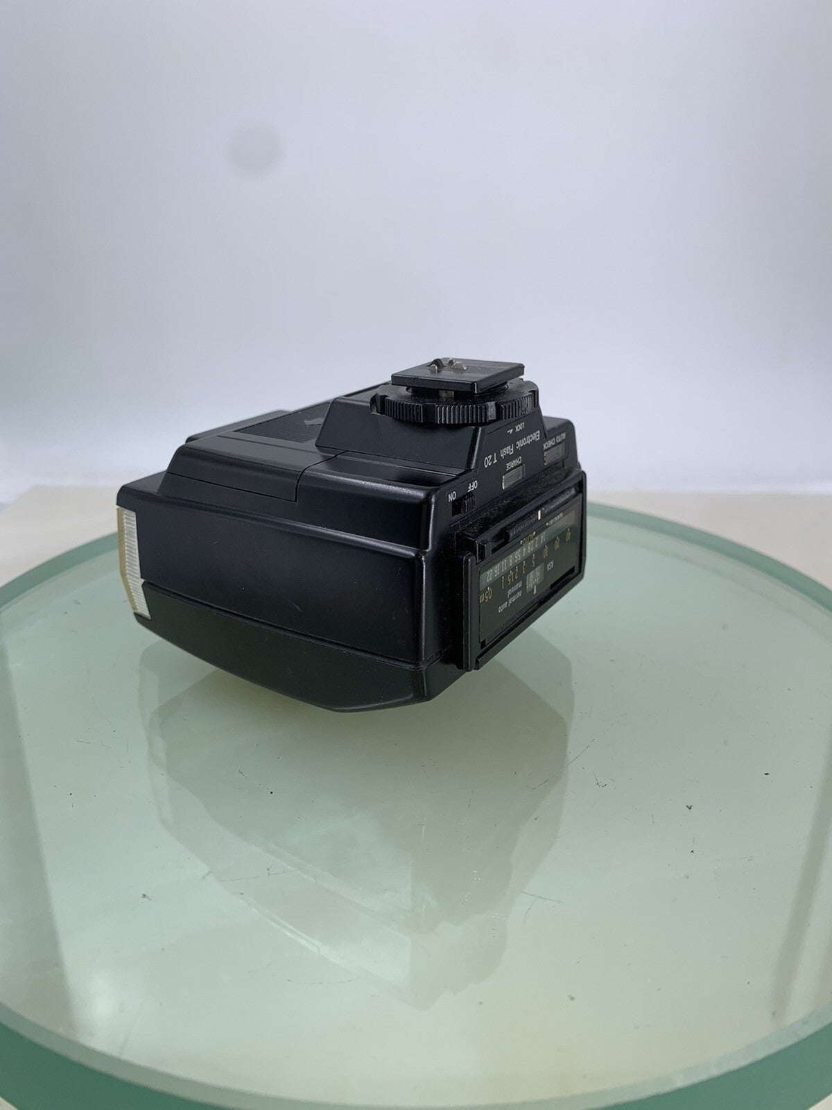 OLYMPUS T 20 ELECTRONIC FLASH UNIT BLACK FOR DSLR CAMERA TESTED #1233