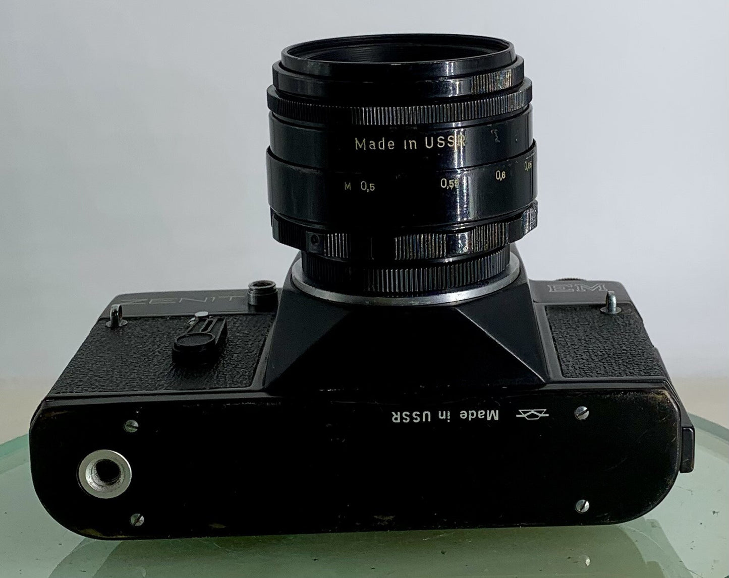 Vintage USSR "ZENIT-EM" SLR Camera + HELIOS-44 Lens 2/58 + Tested - 1378