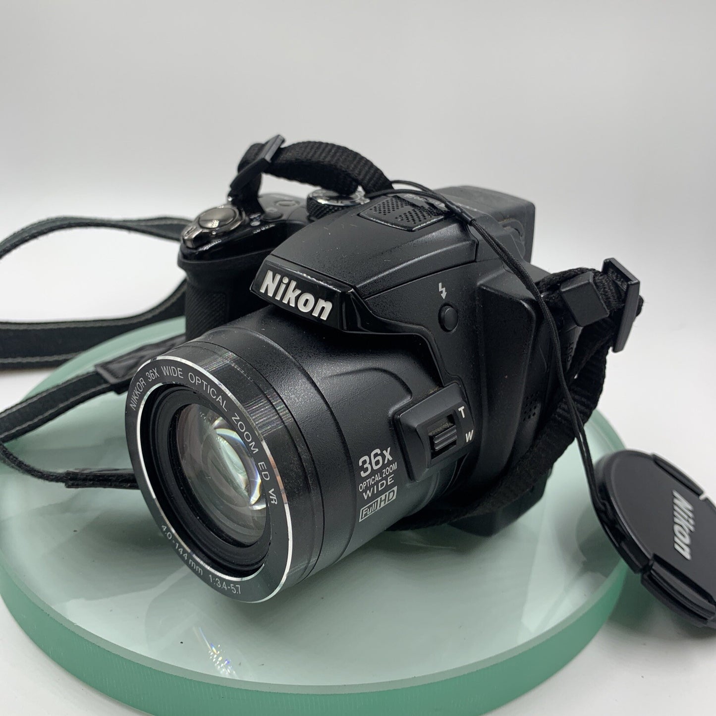 Nikon COOLPIX P500 12.1MP Digital Camera in Black.Excellent full hd 36x zoom#7763