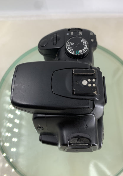 CANON EOS 400D DIGITAL SLR CAMERA WITH 32MB MEMORY CARD+CHARGER TESTED - 9473