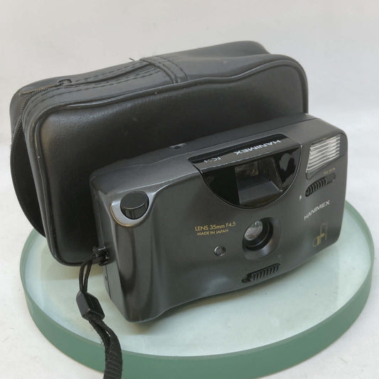 Hanimex FC5s Compact Camera With Autofocus  35mm film cameraTested, Cased #5150