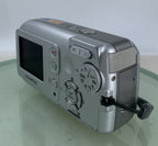 Olympus FE-120 6MP COMPACT DIGITAL CAMERA SILVER WITH COVER + WIRE TESTED - 466