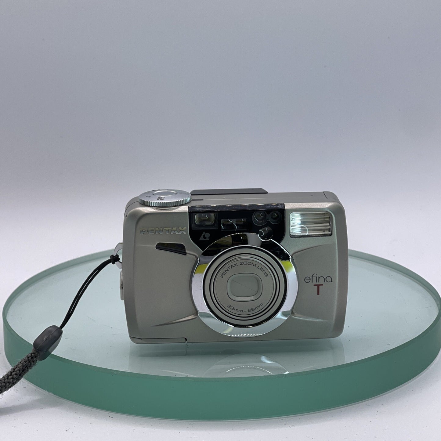 PENTAX EFINA T APS Compact Camera With Case -VGC # TESTED # 7621