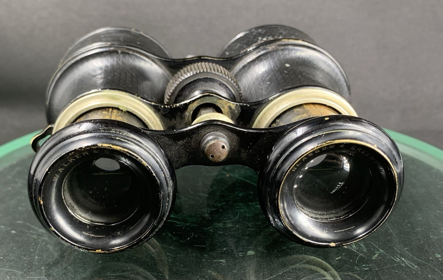 Antique Walker & Son WW1 Service Binocular + Case {Collectable Item}#1445