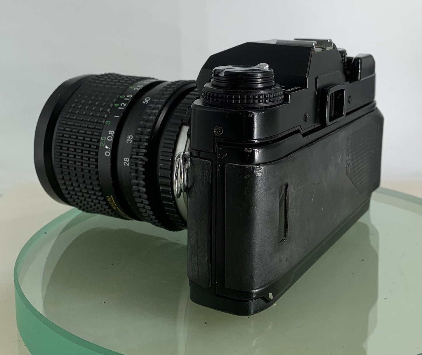 Vintage Olympus OM40 DX Program 35mm Film SLR Camera w/26 - 70mm Cosina Lens#4965