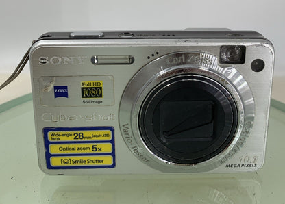 Sony Cyber Shot DSC-W170 10.1 MP Digital Camera WITH CHARGER TESTED - 4511