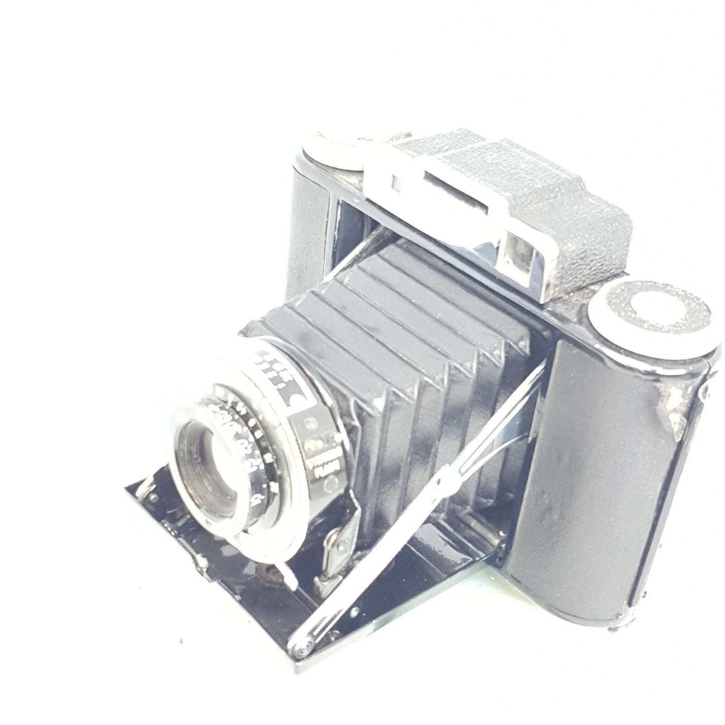 Vintage Agilux Agifold Rangefinder Folding Camera - 9cm F4.5 Lens +case+Book#5092