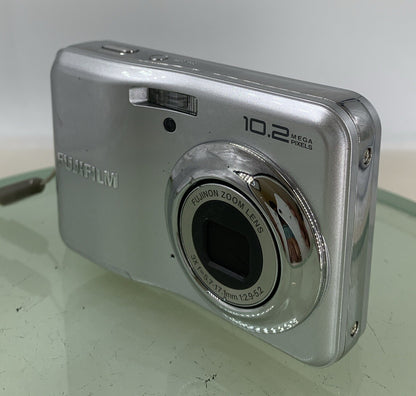 Fujifilm FINEPIX Compact DIGITAL CAMERA A160 10.2 MP SILVER NO CARD TESTED - 302