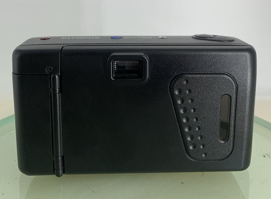 Olympus AF-10 Super COMPACT POINT AND SHOOT FILM CAMERA + COVER - TESTED - 7695