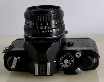CHINON CM-4s 35mm Film SLR Manual Camera+CHINON 50mm F/1.9 Lens(SIGN MISSING)3637