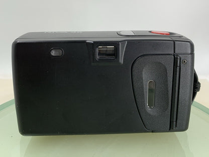 Minolta Riva 35 COMPACT POINT & SHOOT FILM CAMERA FOCUS FREEBLACK TESTED - 1655