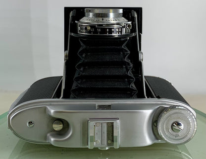 Vintage GB-Kershaw 450 6X6 Folding Camera+Otar Anastigmat f=80mm 1:4.5 Lens+Case7