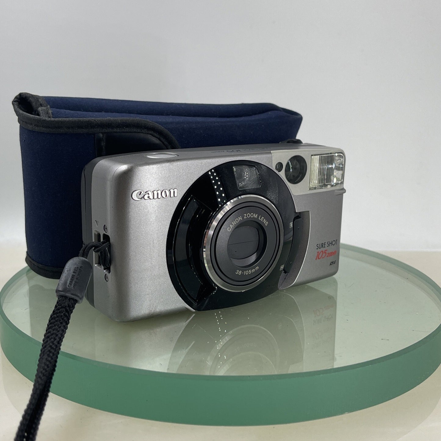 Vintage Canon Sure Shot 105 ZoomPoint&Shoot 35mm Film Camera tested&working #3610