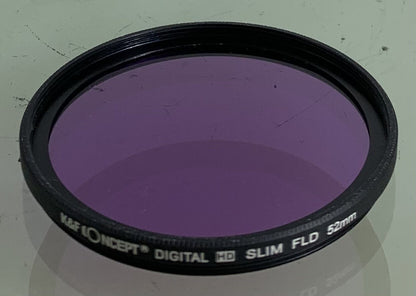K&F CONCEPT DIGITAL HD SLIM FLD 52MM FILTER FOR CAMERA LENS+GOOD CONDITION-6930