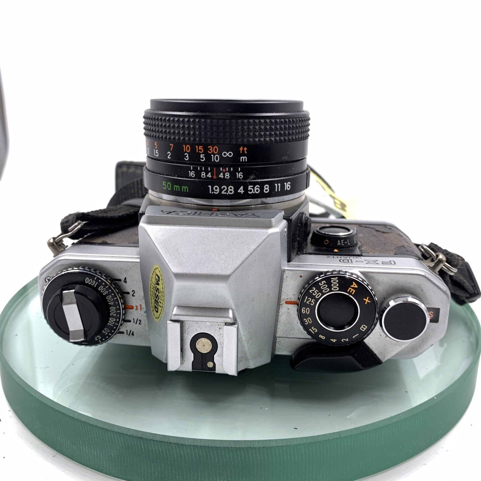 Yashica FX-D Quartz With Yashica DSB 50mm f/1.9 Lens  # TESTED # VGC # 8935
