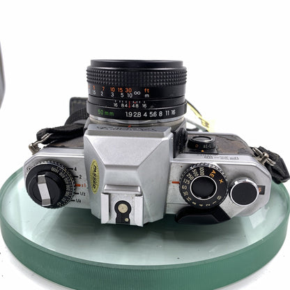 Yashica FX-D Quartz With Yashica DSB 50mm f/1.9 Lens  # TESTED # VGC # 8935