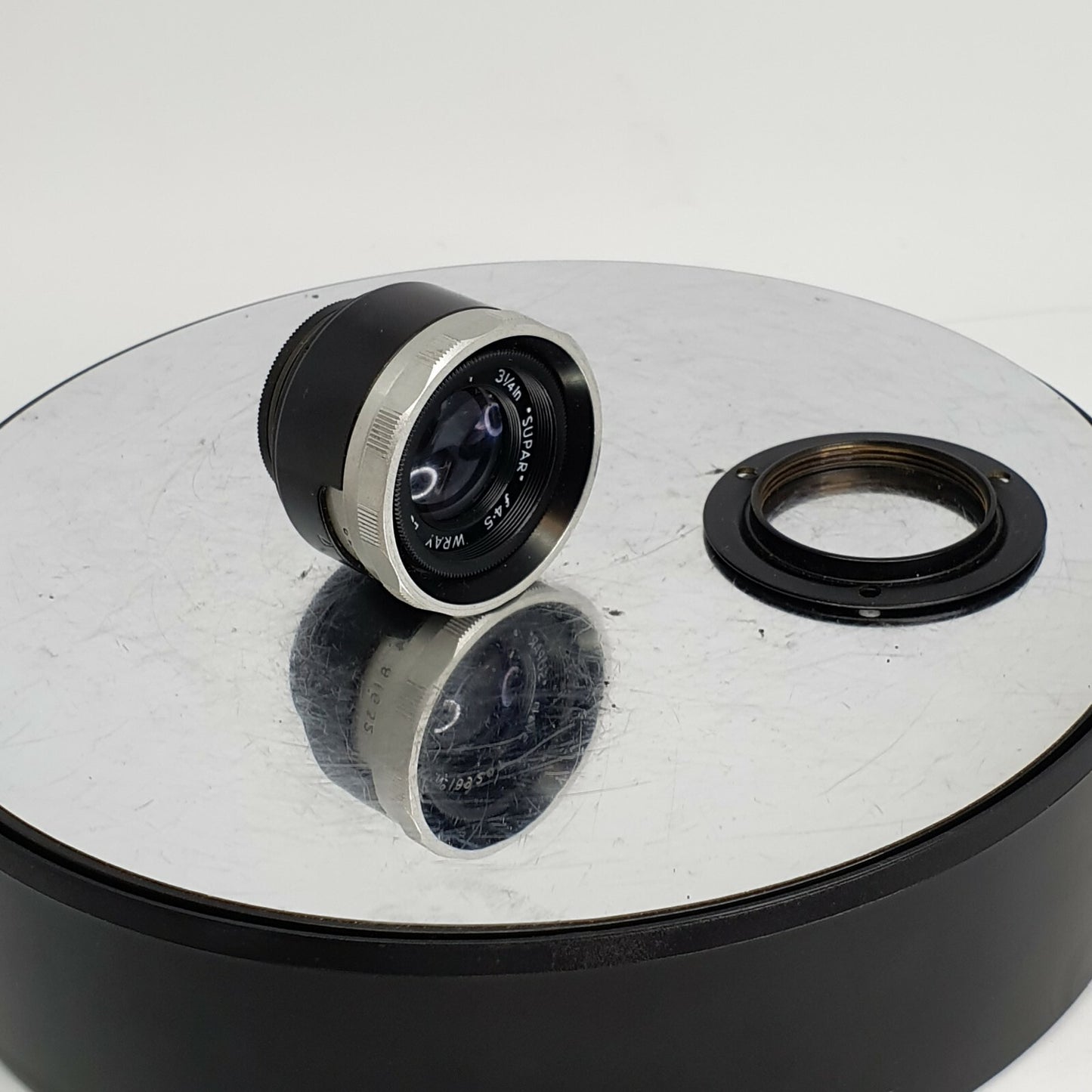 WRAY LONDON f4.5  3.1/4inch 'SUPAR' ENLARGING LENS ~ SERIAL NUMBER 189207 #4012