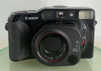 Canon Sure Shot Multi Tele 35mm Film Camera Black NO BATTERY - TESTED - 5671