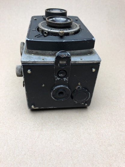 Rollei Rolleicord I Art Deco Shutter In working Zeiss 75mm lens Very Rare 19347