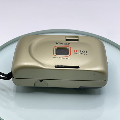 Vivitar IC 101 Panorama 35mm Compact Film Camera with box Excellent Condi# 6363