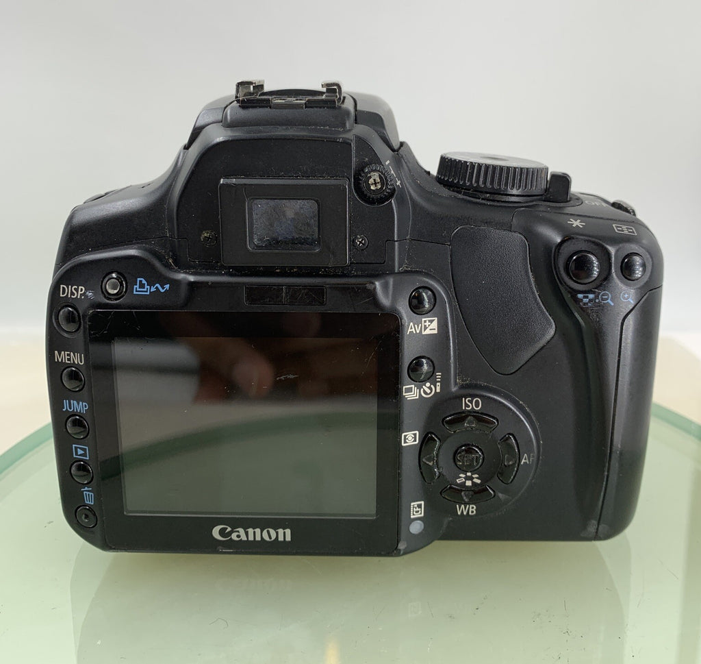 CANON EOS 400D DIGITAL SLR CAMERA WITH 32MB MEMORY CARD+CHARGER TESTED - 9474