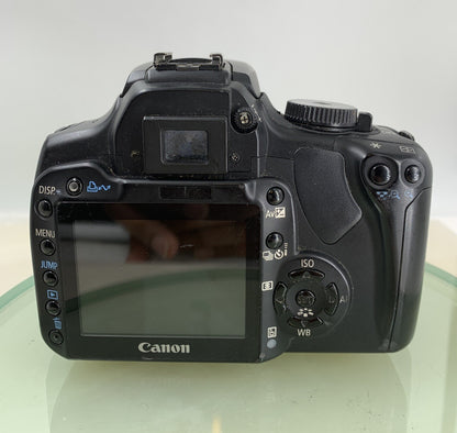 CANON EOS 400D DIGITAL SLR CAMERA WITH 32MB MEMORY CARD+CHARGER TESTED - 9474