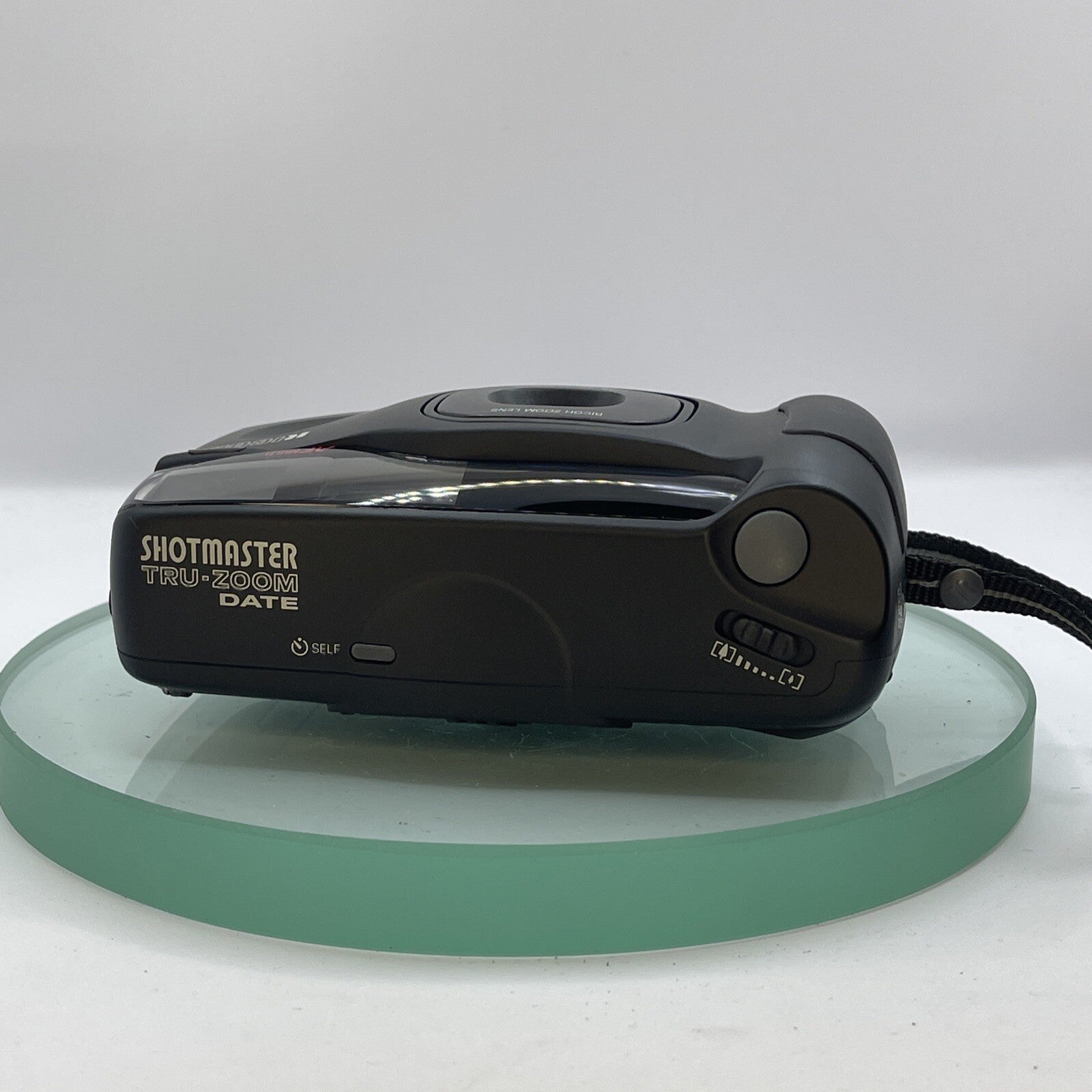Vintage Ricoh Shotmaster Tru-Zoom Date 35mm camera Canon  38-90mm lens EXC++#1287