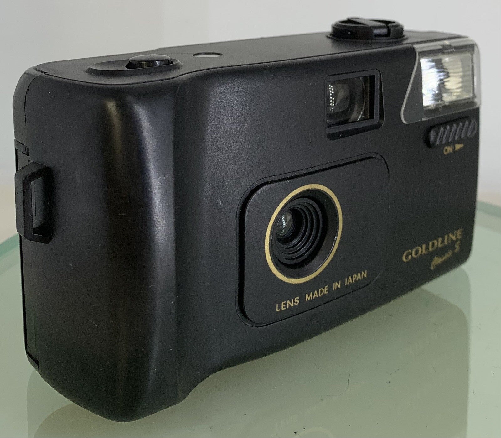 Goldline Classic S K-200 35mm Compact Camera + Black + Tested - 7720