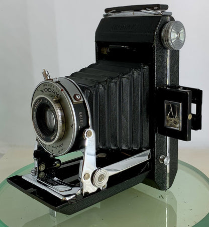 VINTAGE KODAK LONDON 100mm ANASTAR f/4.5 MOUNT 370 SIX 20 KODAK a FOLDING CAMERA5