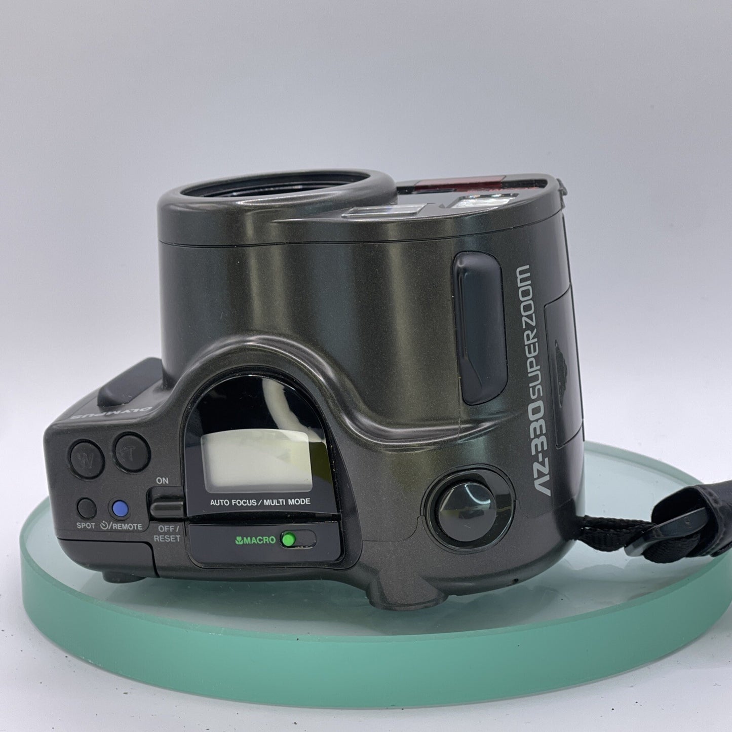 Vtg 80s/90sOLYMPUS AZ-330 Super Zoom AF 35-70mm35mm Film Compact CAMERA+CASE#8236