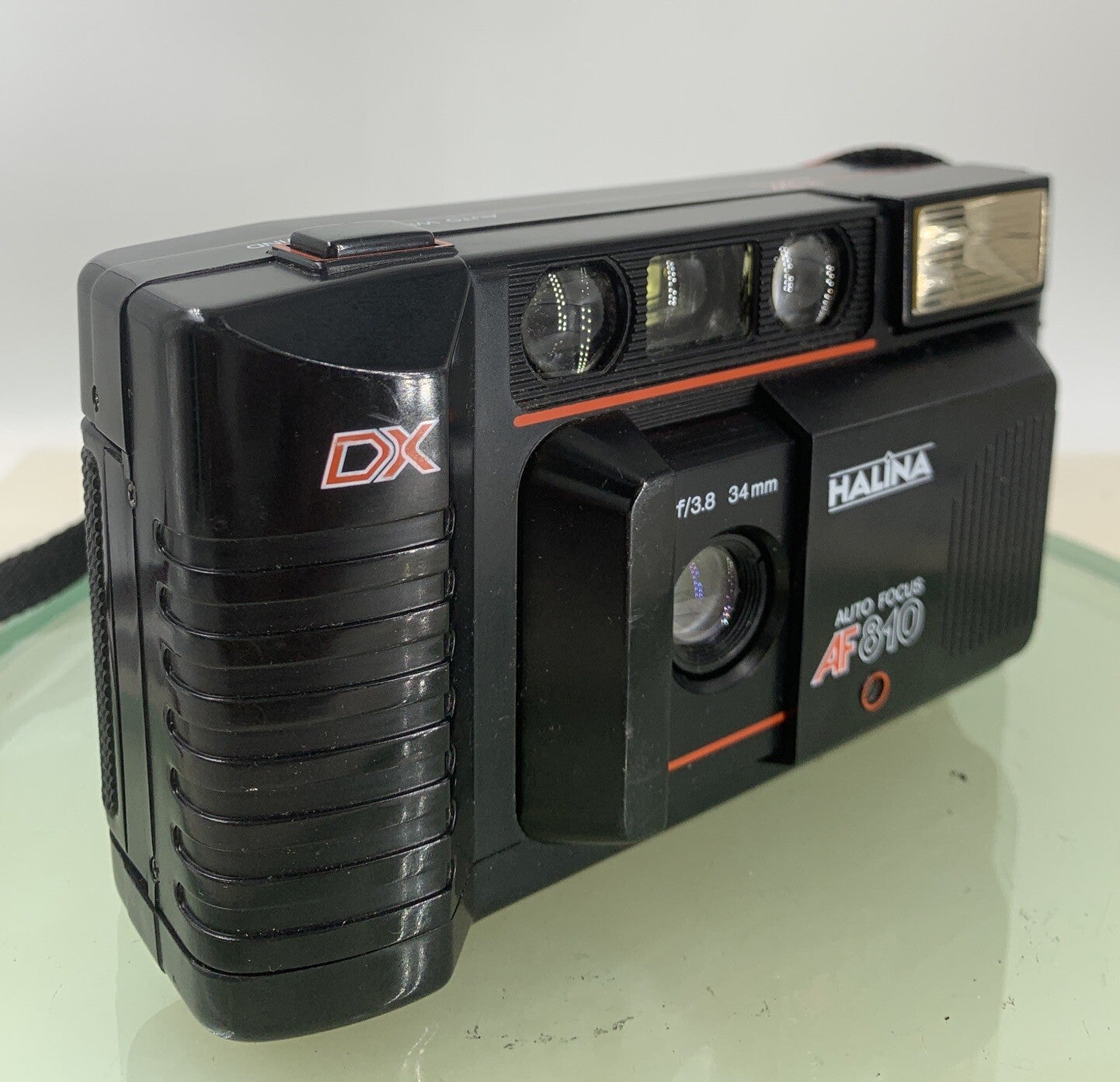 Halina PROGRAM XD AF810 35 mm film POINT AND SHOOT CAMERA BLACK - TESTED - 2150