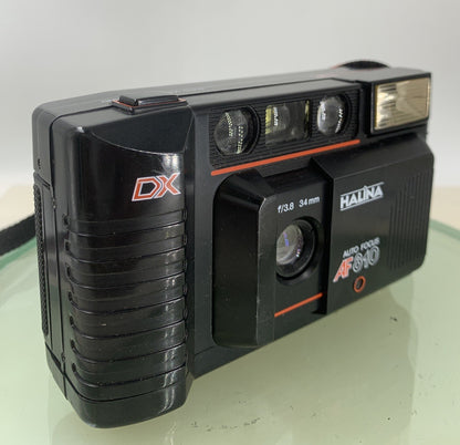 Halina PROGRAM XD AF810 35 mm film POINT AND SHOOT CAMERA BLACK - TESTED - 2150