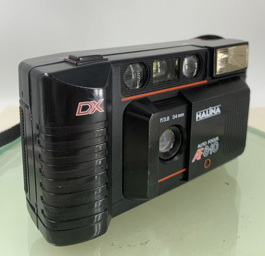 Halina PROGRAM XD AF810 35 mm film POINT AND SHOOT CAMERA BLACK - TESTED - 2150