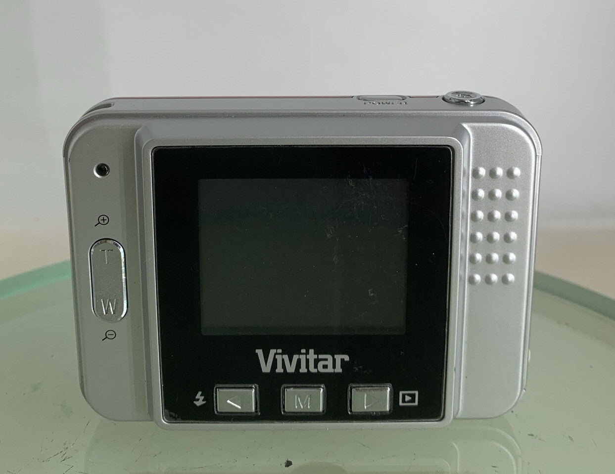 Vivitar Vivicam 5015 Camera RED With Case NOCHARGER GOOD CONDITION- TESTED - 9945