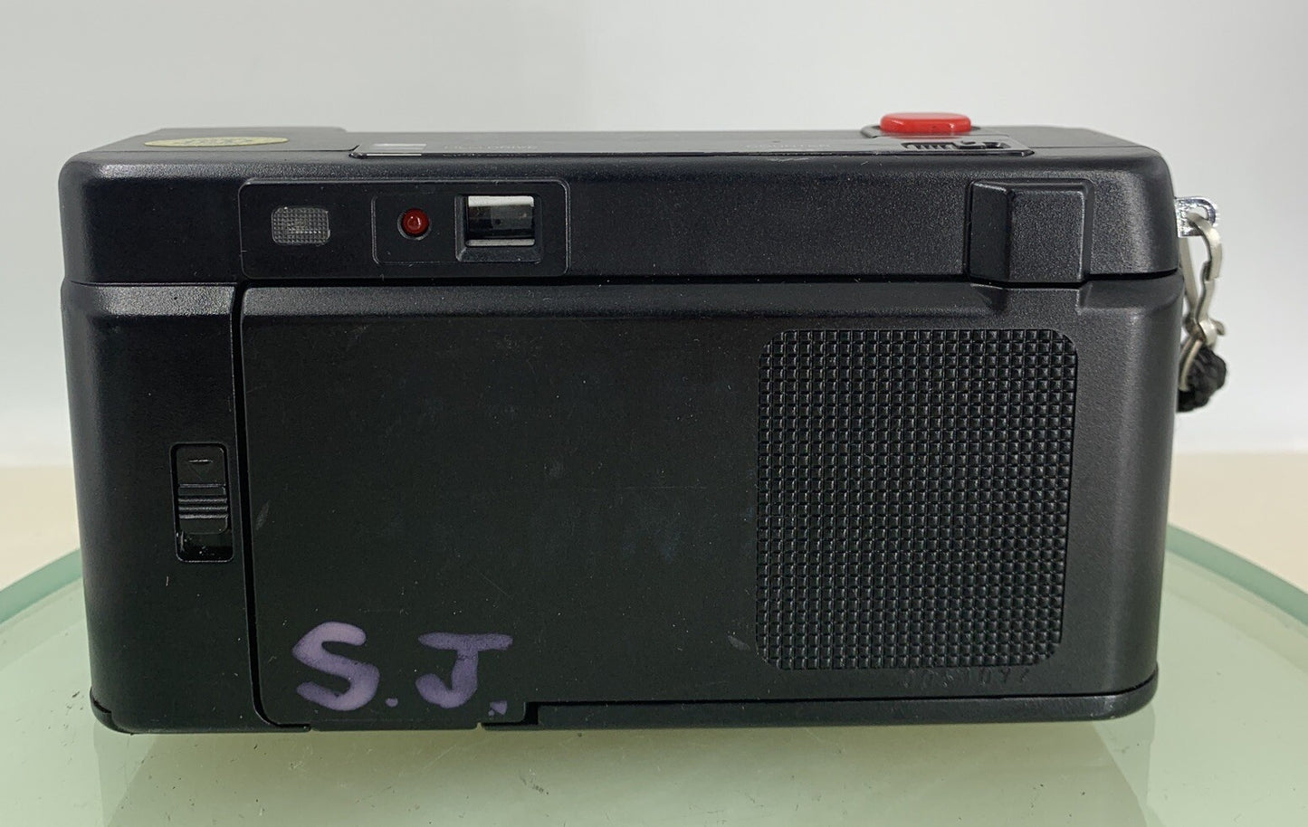Casio EF-8 POINT AND SHOOT FILM CAMERA BLACK FLASH NOT WORKING - TESTED - 2675
