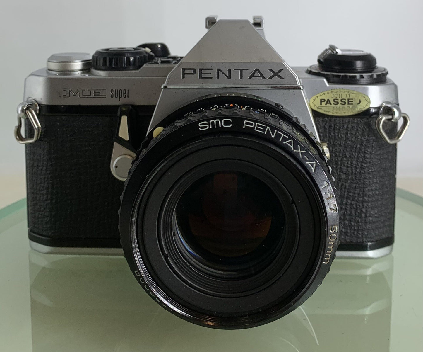 Pentax ME Super 35mm SLR Film camera + Pentax-A  50mm f1.7 LENS  - TESTED  #151
