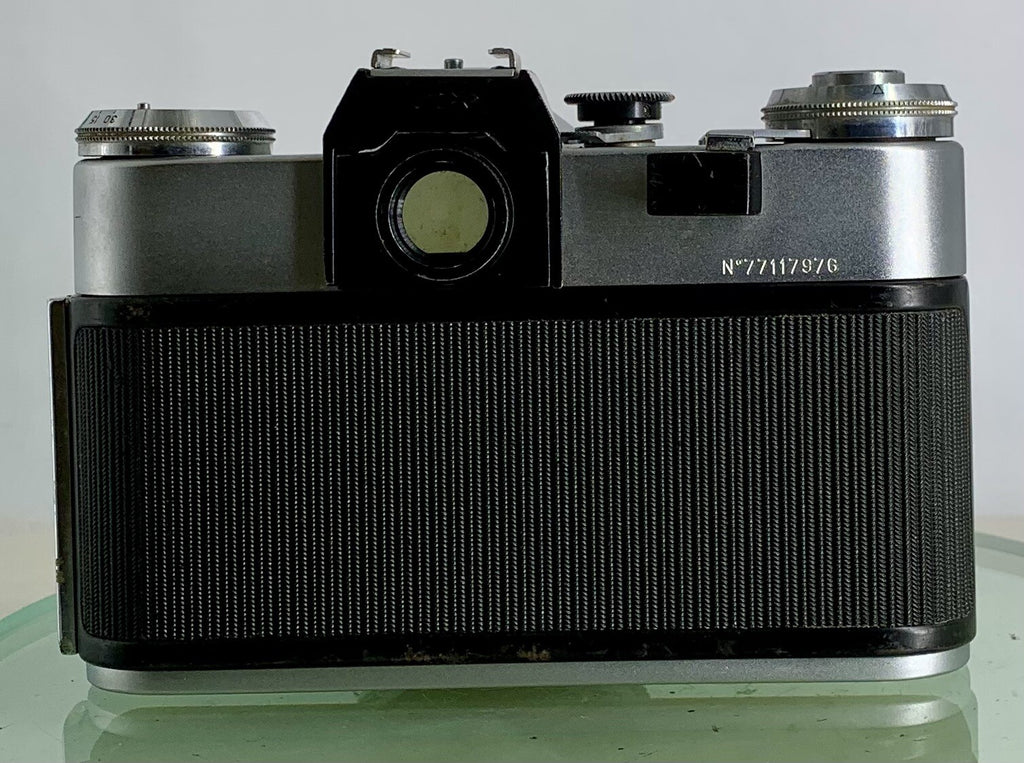 Very Rare ZENIT E POINT AND SHOOT FILM CAMERA+HELIOS-44M LENS+SILVER+TESTED - 804