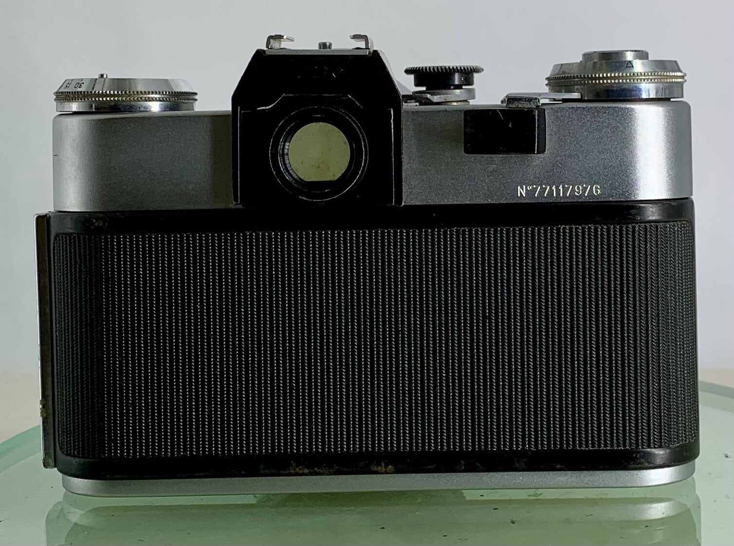 Very Rare ZENIT E POINT AND SHOOT FILM CAMERA+HELIOS-44M LENS+SILVER+TESTED - 804