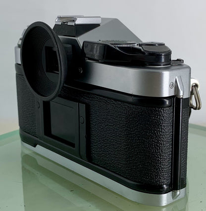 Canon AE-1 Program 35mm SLR Film Manual Camera + Canon 50mm F/1.8 FD Lens +# 2003