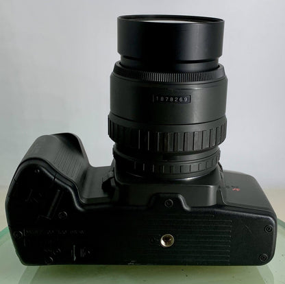 PENTAX SF-7 CAMERA + PENTAX-F ZOOM 28-80MM F3.5-4.5 LENS + TESTED-3459