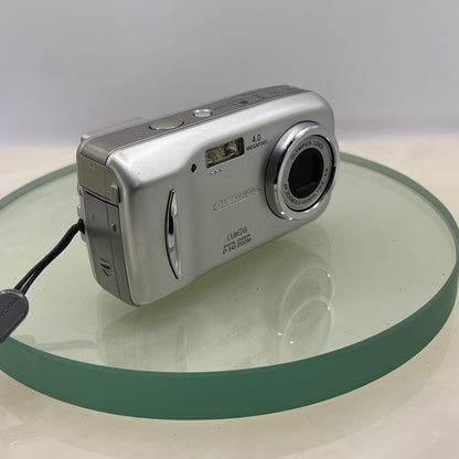 Olympus Camedia D-545 Zoom 4.0MP Compact Digital Camera Silver Fully Working#3021