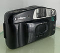 Canon Snappy LX ii 35mm Film Point and Shoot Camera BLACK CLEAN TESTED - 7200