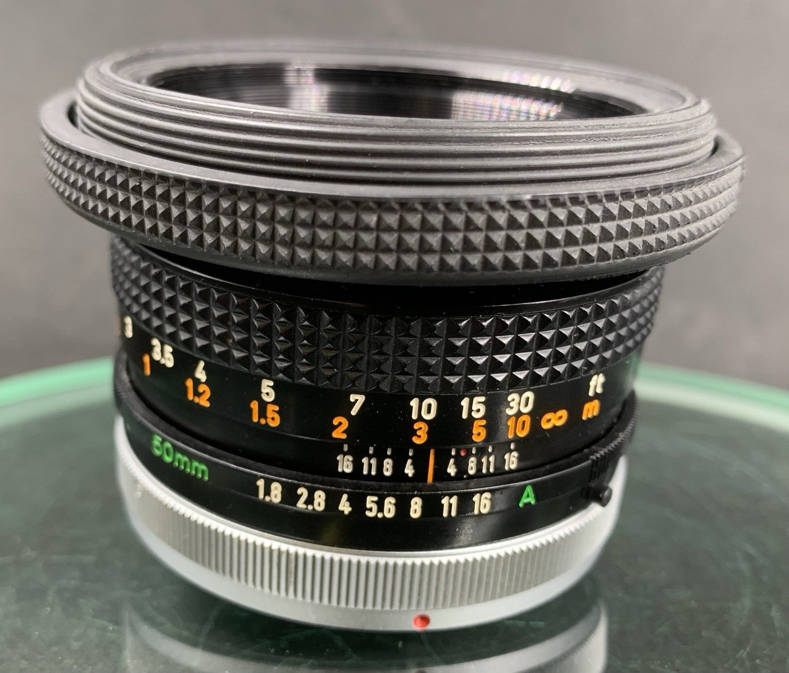 {SERVICED} Canon FD 50mm 1:1.8 S.C. Lens Mint & Clean3