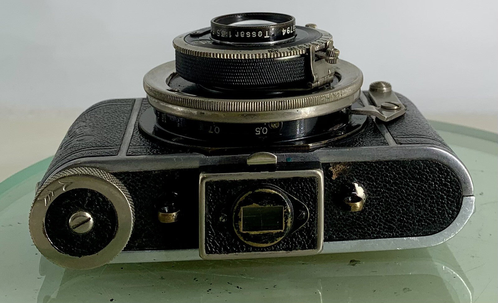 Ihagee Parvola 4x3cm Vintage Camera for 127 film Carl Zeiss Tessar 7cm f3.5 Lens7