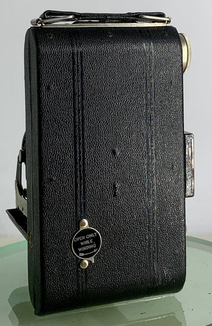 Kodak No. 1 Diomatic Vintage Follding Camera f6.3/105mm-Vintage Leather Case3