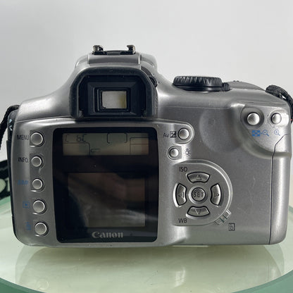 Canon EOS 300D Digital SLR Camera + Sigma 18-200 F/3.5-6.3 DC Lens + Charger#7115