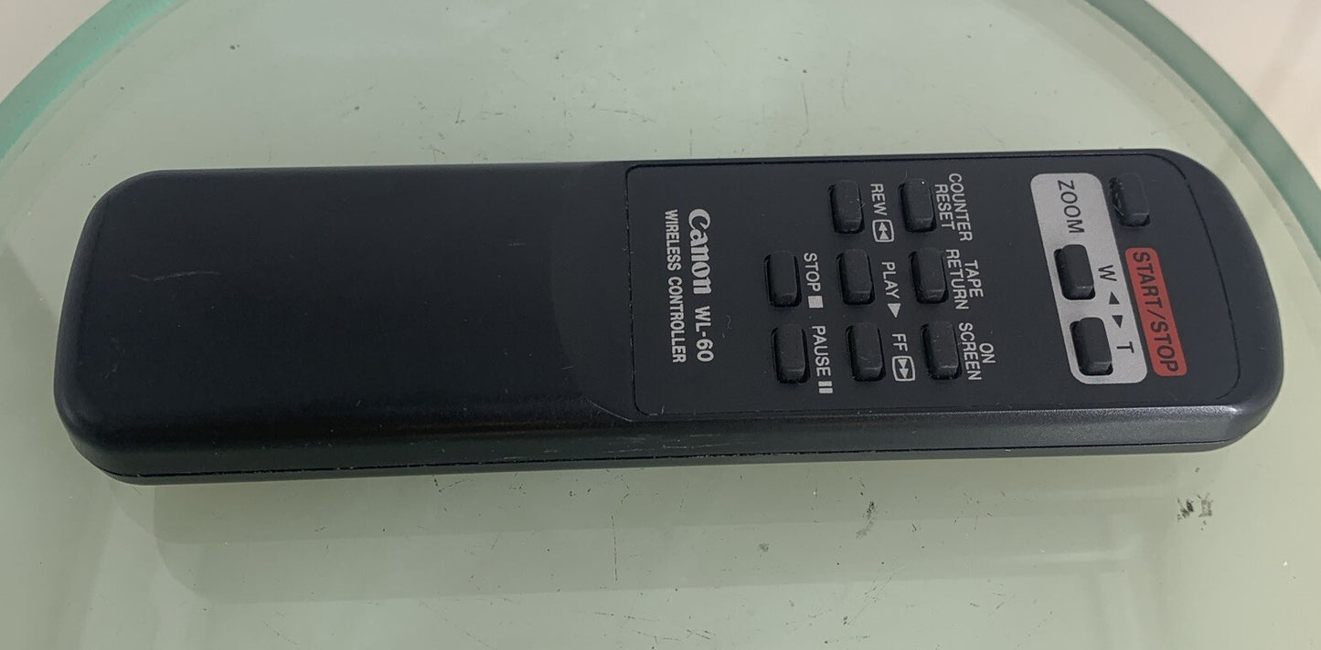 Canon WL-60 Wireless Controller Remote Control For Camcorder WORKING TESTED - 752